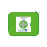 Trousse de secours École grand modèle en PU vert