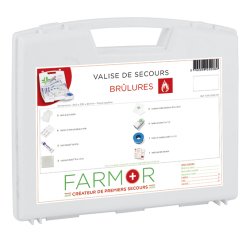 Valise de secours Brûlures