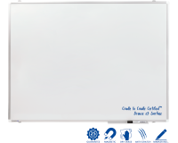 Tableau blanc émaillé PREMIUM PLUS 90x180cm - Legamaster