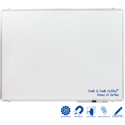 Tableau blanc émaillé PREMIUM PLUS 90x180cm - Legamaster