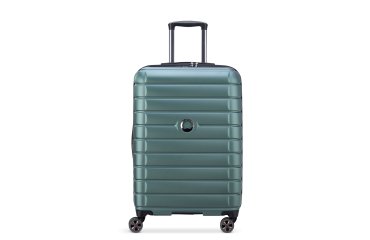 Maleta Delsey Shadow 5.0 Trolley 66 cm 4 Ruedas dobles Verde