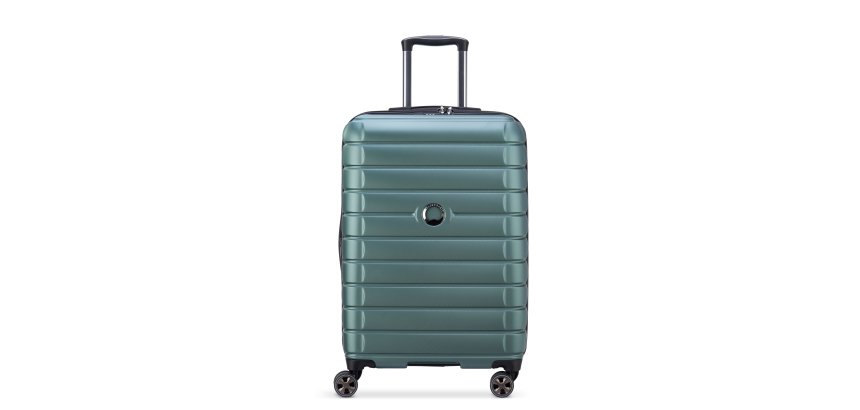 Maleta Delsey Shadow 5.0 Trolley 66 cm 4 Ruedas dobles Verde
