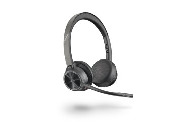 Auricular inalámbrico bluetooth POLY VOYAGER 4320 UC-M USB-A. Versión MS TEAMS - Diadema biaural