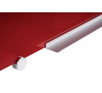 Pizarra vidrio magnetica roja 600X450
