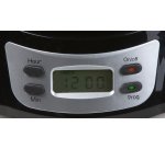 DOMO Cafetière avec minuterie, écran et verseuse isolante - 1 L