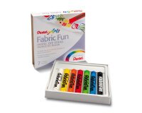 Ceras Fabric Fun para uso textil Pentel - Caja de 7 surtidas