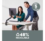 Brazo para monitor individual Eppa™ Negro Fellowes