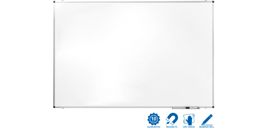 Tableau blanc laqué PREMIUM 120x180cm - Legamaster