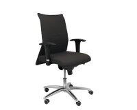 Sillón Albacete confidente tapizado - Negro