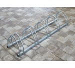 Râtelier 5 vélos  Finition galvanisé à chaude ep 70 microns