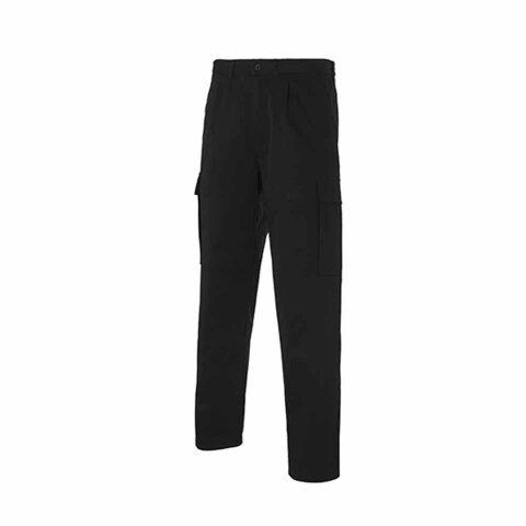 Pantalón multibolsillos 100% algodón 52 - Negro