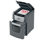 Destructeur de documents automatique et manuel Rexel Optimum AutoFeed+ 100M - P5 coupe micro