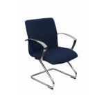 Caudete confidente patín tapizado - Azul marino