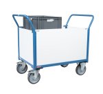 Chariot niveau constant PVC 100 kg 1200 x 800 mm roue TPE