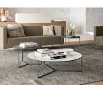 Lage ronde tafel MADRID Ø 59 cm