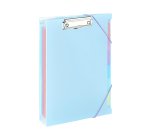 Trieur Extensible "Clip Case" 6 compartiments A4 - Rainbow Pastel - Viquel - 33 x 23,2 x 2 cm