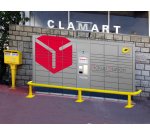Arceaux de protection de rack - bardage - borne électrique / chargeur et conciergerie etc Coloris jaune