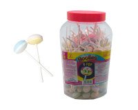 Caramelos con palo Boolies B-Pop Tarro 200 Uds.