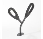 Poteau range 2 vélos papillon