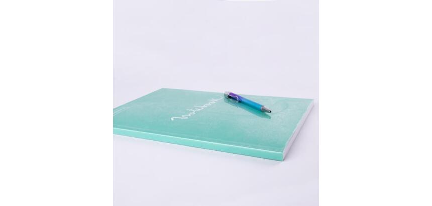 Rouleau de couvre-livre à adhésif repositionnable Apli - 0,50 x 5 m - Transparent