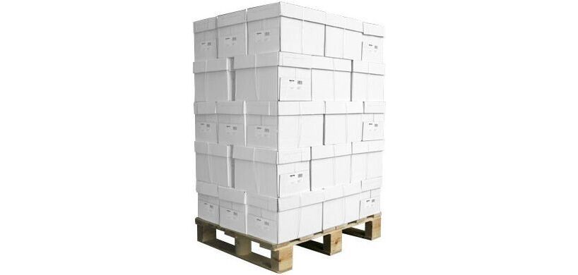 Copy Neutral Paper A4 80gsm - disposable pallet of 200 reams with 500 sheets
