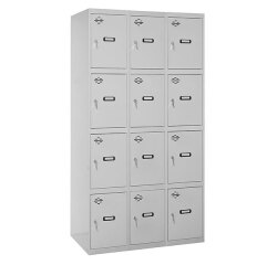 Taquilla desmontada Simon Locker desm. 4 puertas 3/12 300 (900) gris