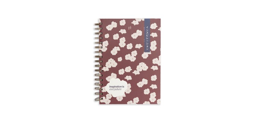 Libreta "Inspiration is everywhere"