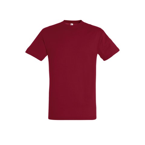 Camiseta Unisex manga corta talla L - Rojo