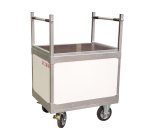 Chariot niveau constant polypropylène 100 kg 800 x 600 mm