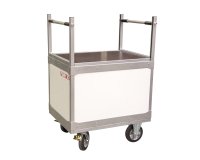 Chariot niveau constant polypropylène 100 kg 800 x 600 mm