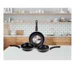 Set de tres sartenes Kenia Magefesa 18-20-24 cm