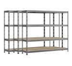 Rayonnage MODULO - Jeu 3 étagères Rack - 4 plateaux