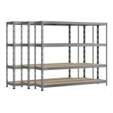 Rayonnage MODULO - Jeu 3 étagères Rack - 4 plateaux