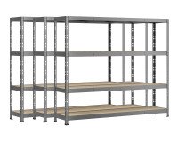 Rayonnage MODULO - Jeu 3 étagères Rack - 4 plateaux