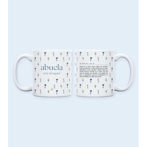 Taza "Abuela. Definición" 350ml, cerámica 
