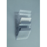 Trieur mural 6 cases FLEXIBOXX Durable A4 paysage incolore
