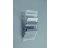 Trieur mural 6 cases FLEXIBOXX Durable A4 paysage incolore