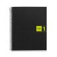 Notebook The Original, Couverture souple, A5, quadrillage 5x5 mm, 80 feuilles de 1 couleur, Miquelrius, Vert.
