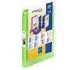 Classeur 4 anneaux plastifié Viquel Propyglass personnalisable A4 - Dos 2,5 cm vert