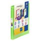 Classeur 4 anneaux plastifié Viquel Propyglass personnalisable A4 - Dos 2,5 cm vert