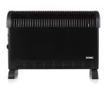 DOMO Convecteur chauffage - Turbo - 3 positions - 2000 W