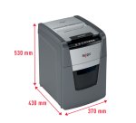 Destructora automática Rexel Optimum AutoFeed 100M de microcorte