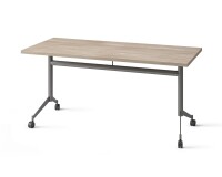 Table rabattable POLLY L.160 x P.70 cm Plateau Orme