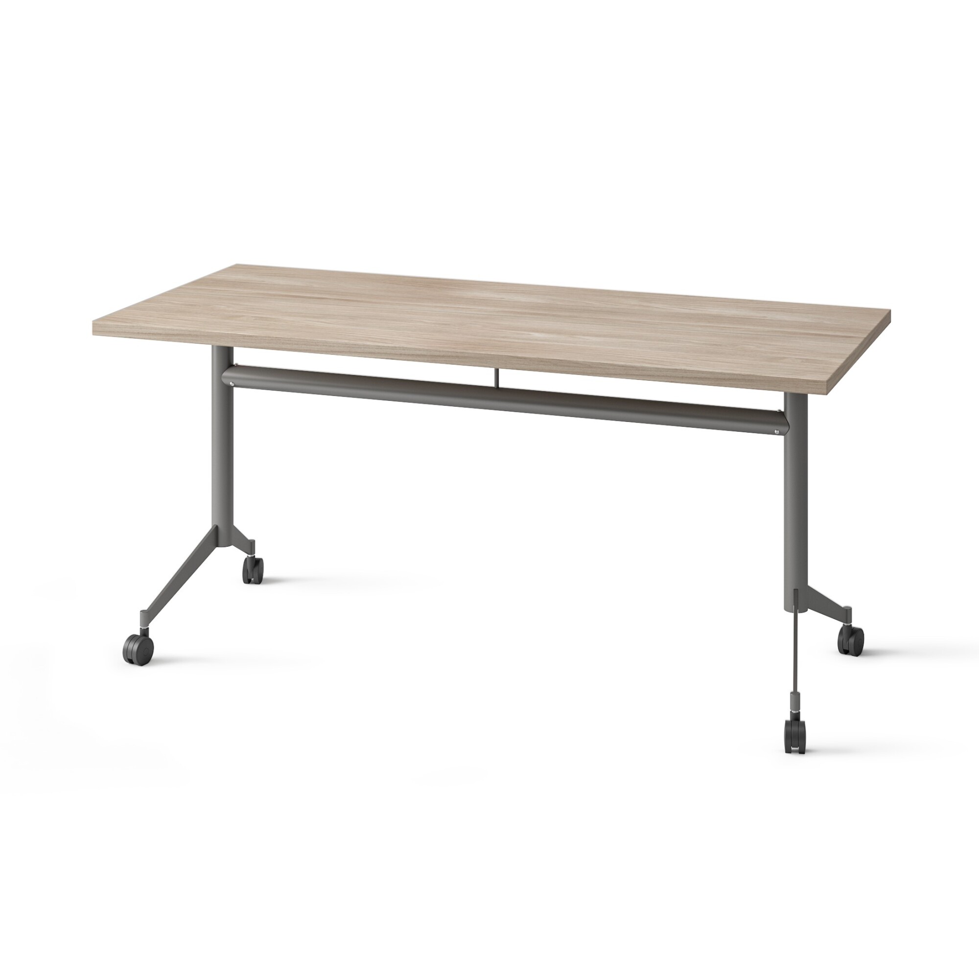 Table rabattable POLLY L.160 x P.70 cm Plateau Orme