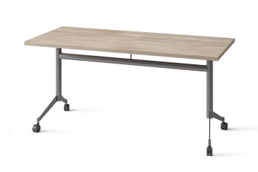 Table rabattable POLLY L.160 x P.70 cm Plateau Orme