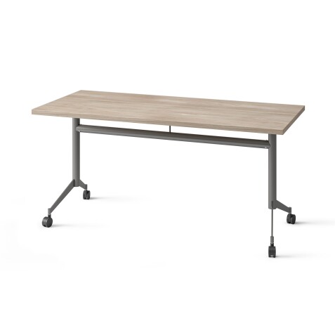 Table rabattable POLLY L.160 x P.70 cm Plateau Orme