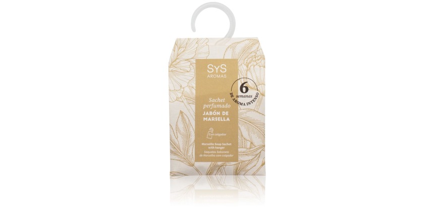 SACHET PERFUMADO SYS 12 g. JABON DE MARSELLA