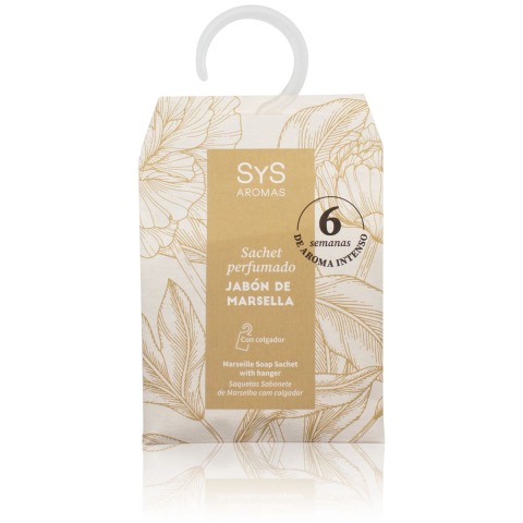 SACHET PERFUMADO SYS 12 g. JABON DE MARSELLA