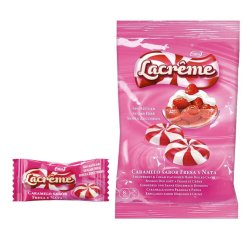 Caramelos la creme Fresa-Nata Sin Azúcar Vidal 900g