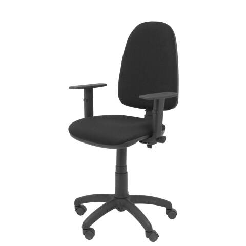 Silla Tribaldos con brazos regulables - Negro